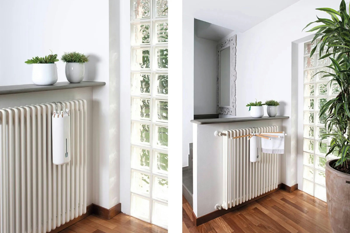 Questo semplice oggetto sul termosifone migliora l’aria in casa riducendo la secchezza ambientale