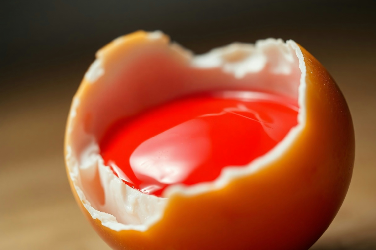Albume rosso nell'uovo: un segnale da non ignorare per la tua salute e la tua cucina