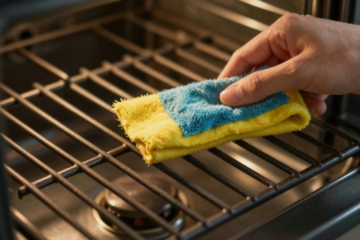 Liberare il forno dalle griglie sporche mentre dormi: il trucco che tutti dovrebbero conoscere