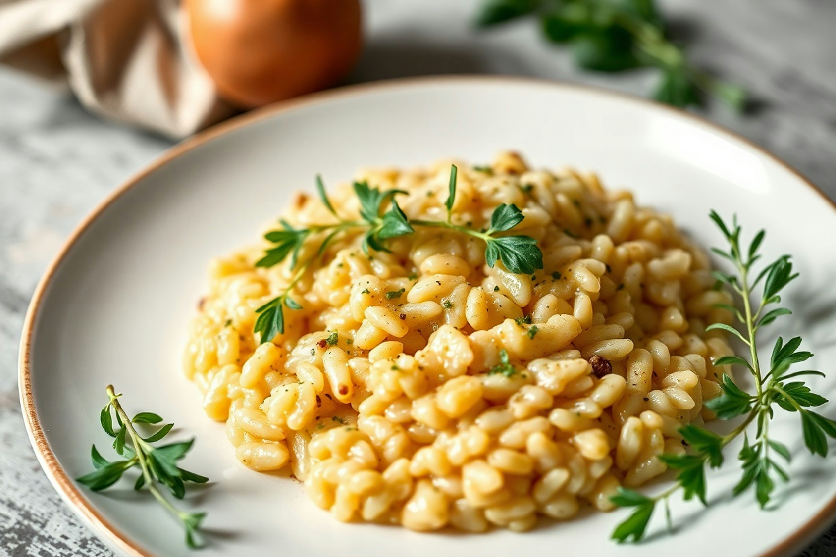 Risotto ai porri: un abbraccio di sapori autentici che riunisce la famiglia a tavola