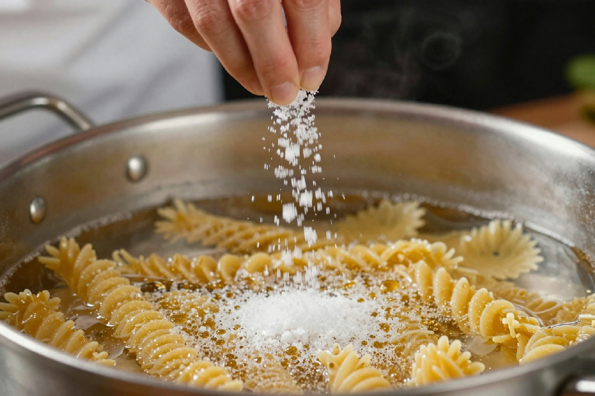 Sale nell'acqua della pasta: la regola fondamentale per una cottura perfetta che tutti dovrebbero conoscere