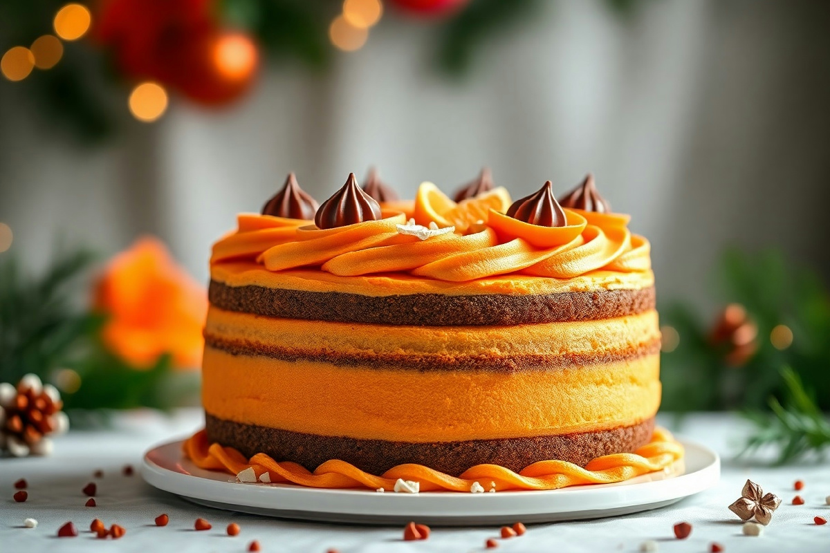 Un dolce da sogno: la chiffon cake arancia e cioccolato che rende ogni festa indimenticabile